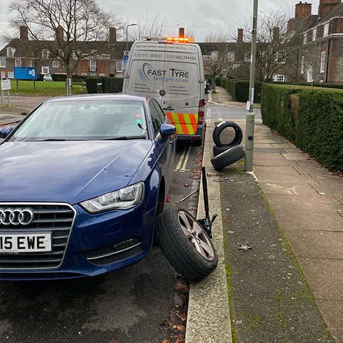 Tyre swap service