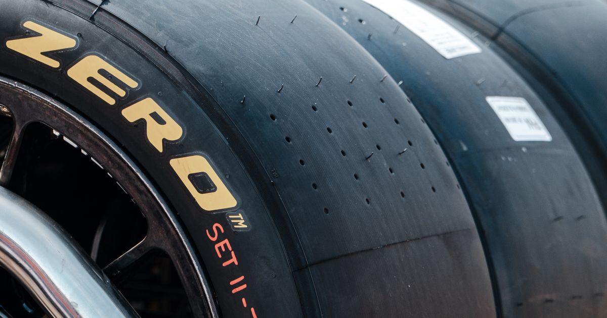 Set of new car tyres, illustrating how long tyres last by mileage and age